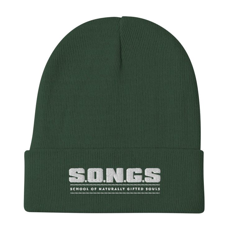 Embroidered Beanie